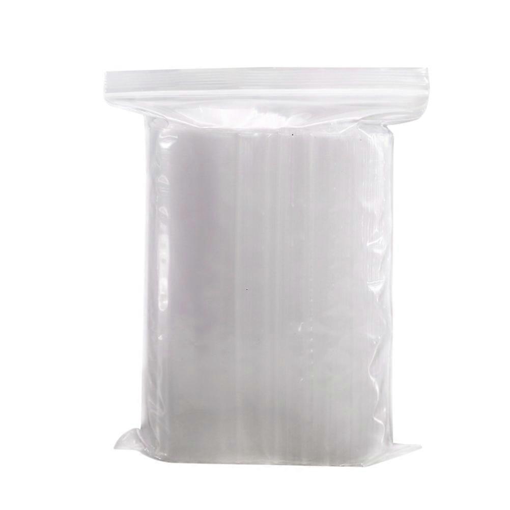 Food Packaging Bag Transparent Plastic Storage Bag with 200Pcs for Home
