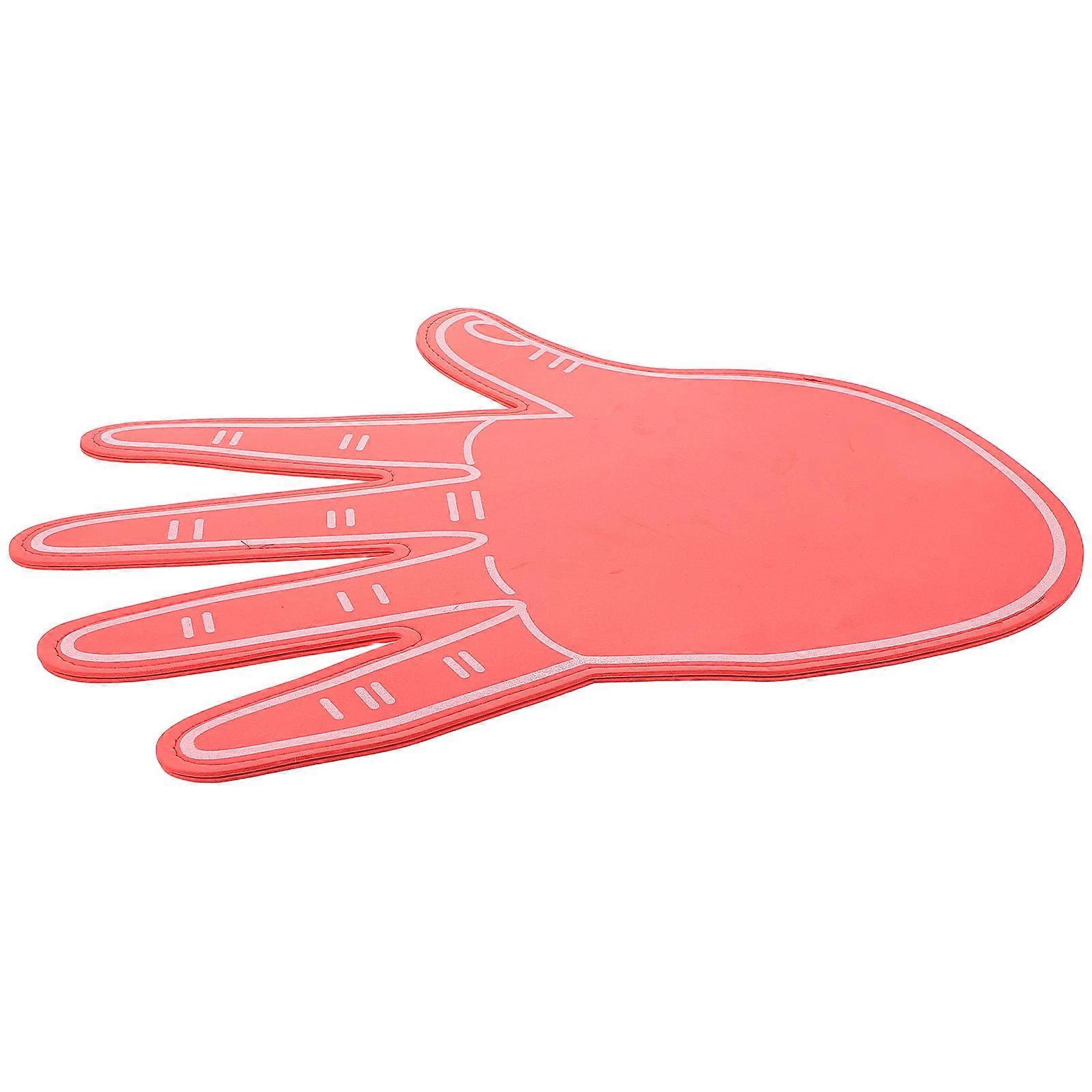 Giant Foam Hand Cheerleading Foam Finger for Cheering 4Pcs Red Eva