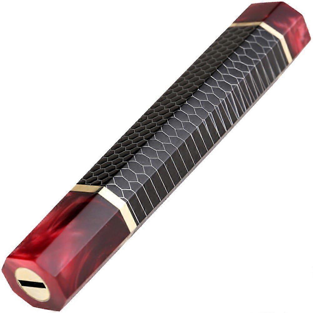 Resin Knife Handle, Wood Material, Octagonal, DIY Knife Making, Black, For Kitchen Knives