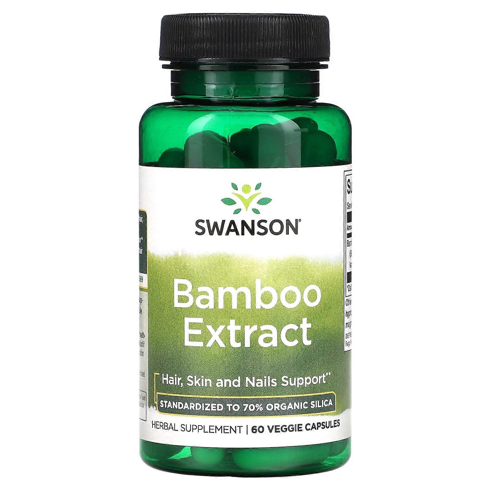 Bamboo Extract, 60 Veggie Capsules