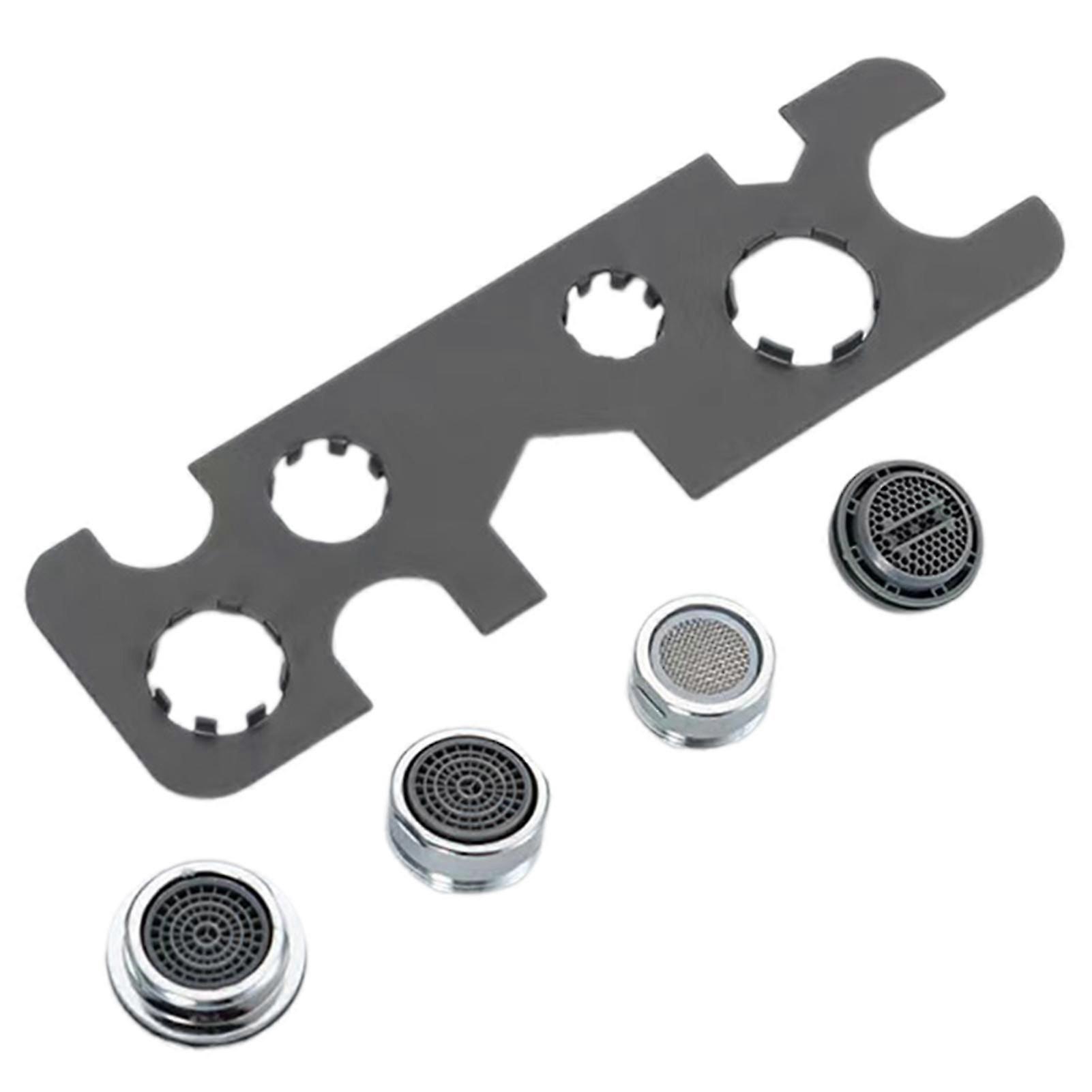 Faucet Wrench for Tight Spaces Multi-Use Faucet Aerator Tool for Faucet Repairs