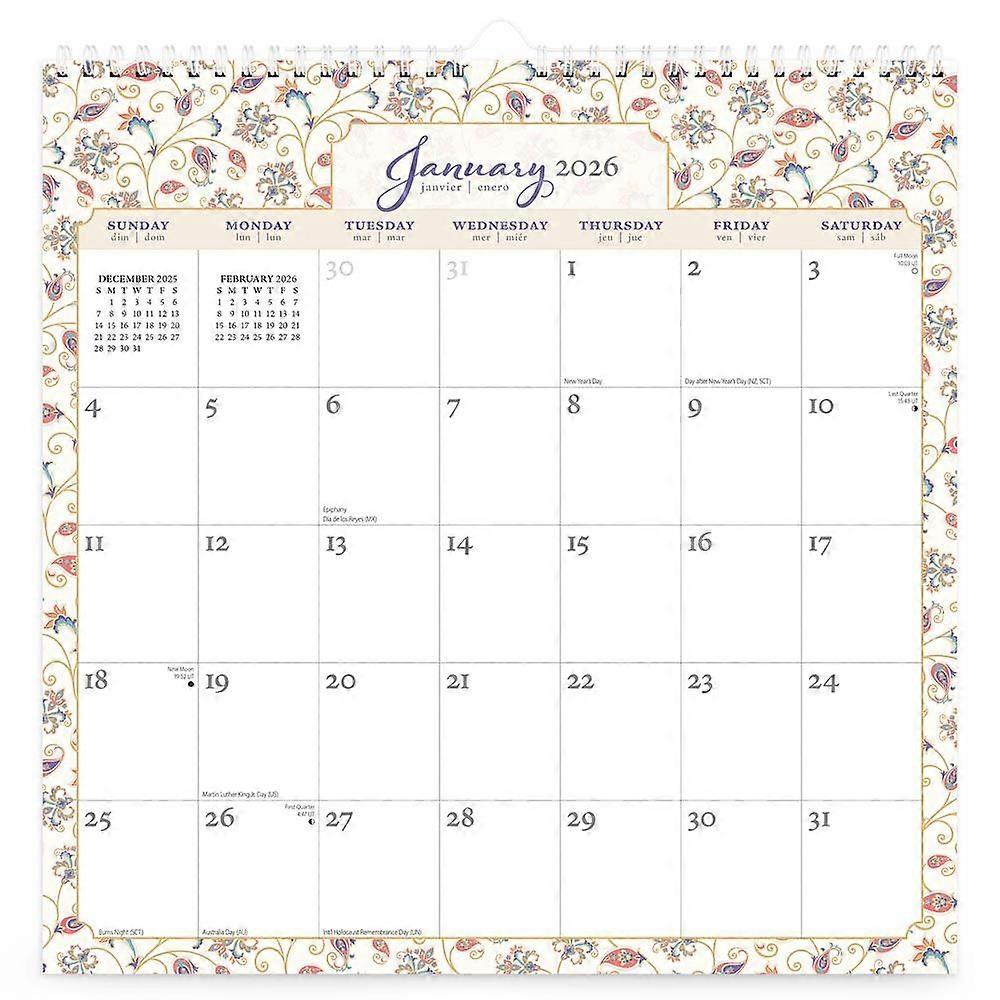 Browntrout Tuscan Delight Calendar 2026
