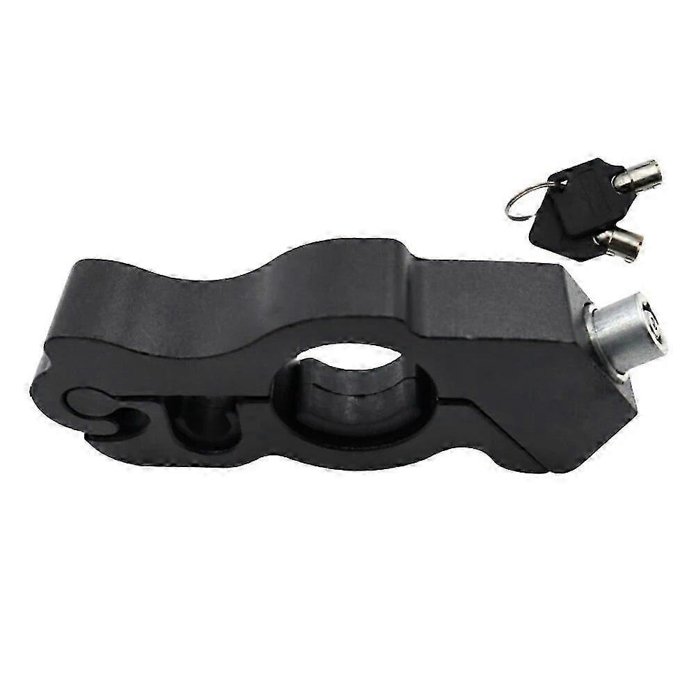 Motorbike Universal Handlebar Lock Scooter Bicycle Rider Electric Car Handlebar Anti-theft Lock Portable Handle Brake Lock 25-26s