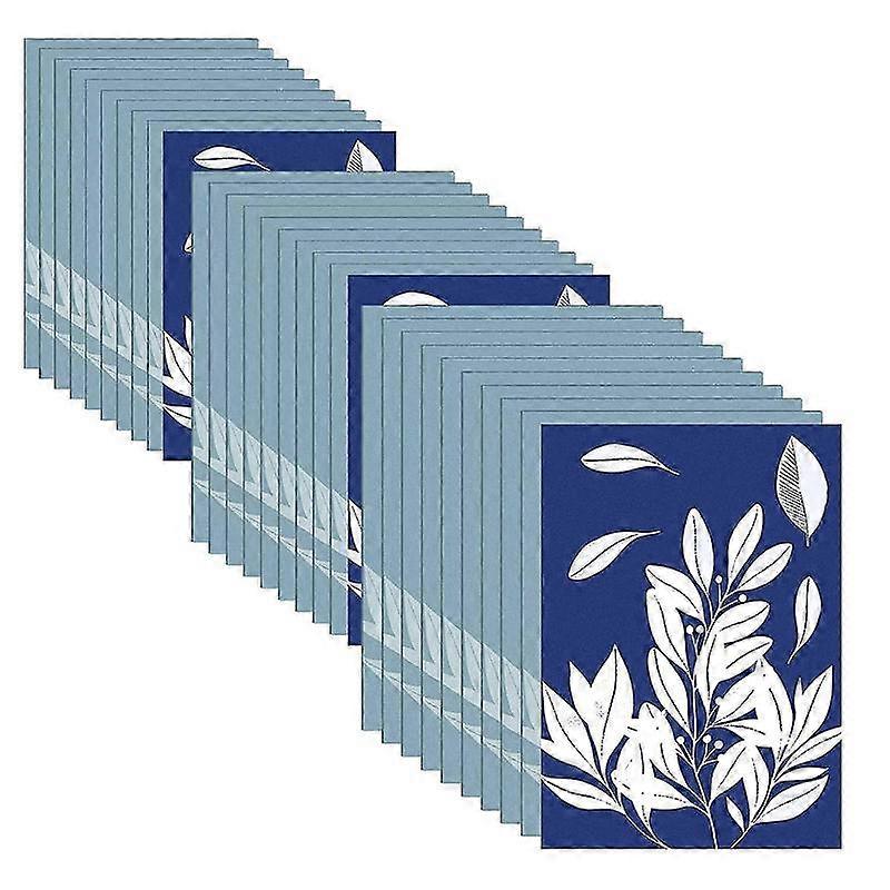 50 Sheets Sun Print Paper Cyanotype Paper A4 A5 A6 Solar Drawing Paper Sensitivity Nature Printing P