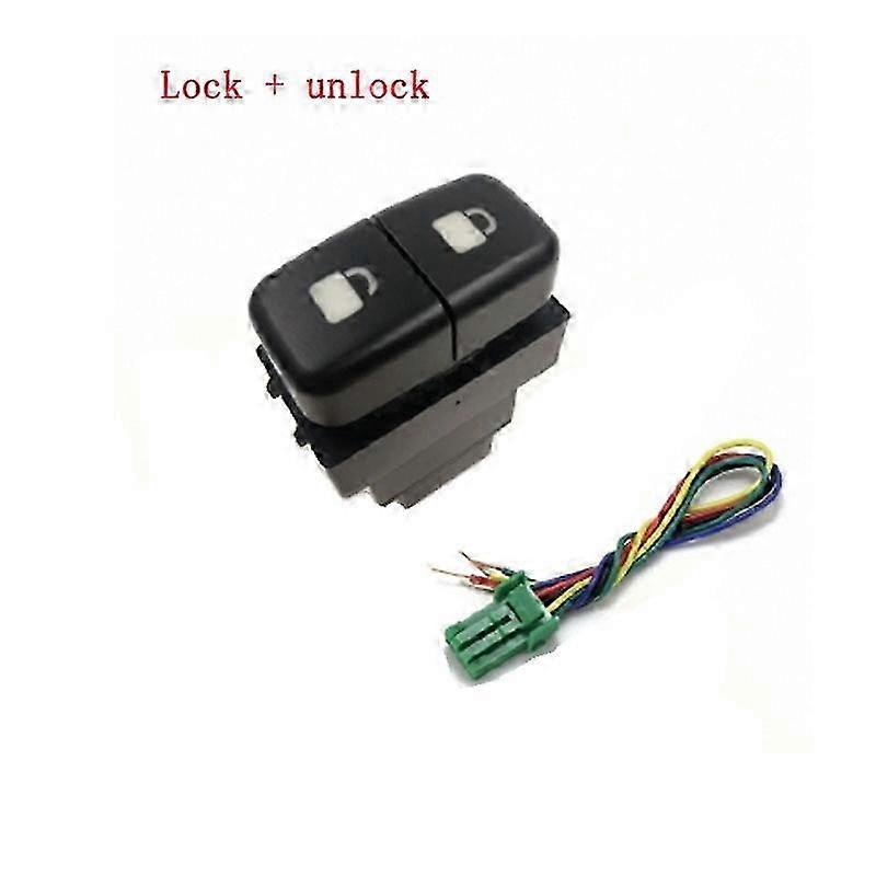 1pc Dual key switch dual switch fog lights radar power supply LED Headlight Switch Button for Mitsubishi Pajero V97 25-26s