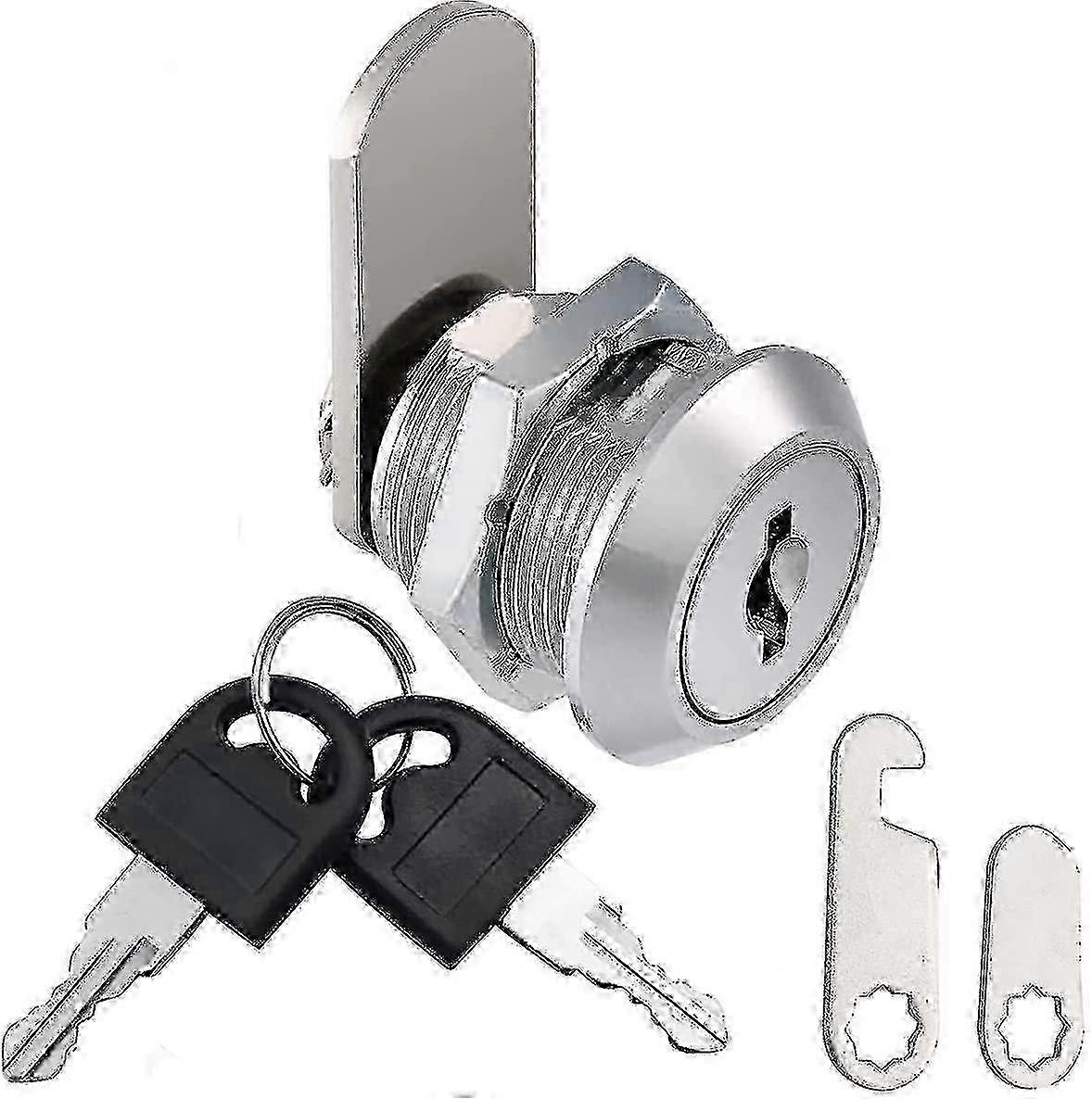 16mm Security Mailbox Lock, 16mm Mailbox Lock, Cabinet Drawer Cam Lock, Tool Box With Keys (1, 16mm)