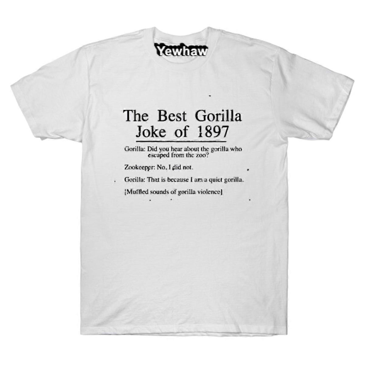 Tričko Nejlepší vtip o gorile roku 1897