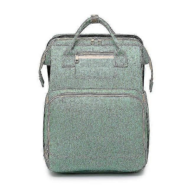 أزياء المحمولة للطي سرير حفاضات حقيبة متعددة الوظائف سعة كبيرة الطفل حقيبة حفاضات حقيبة الطفل S