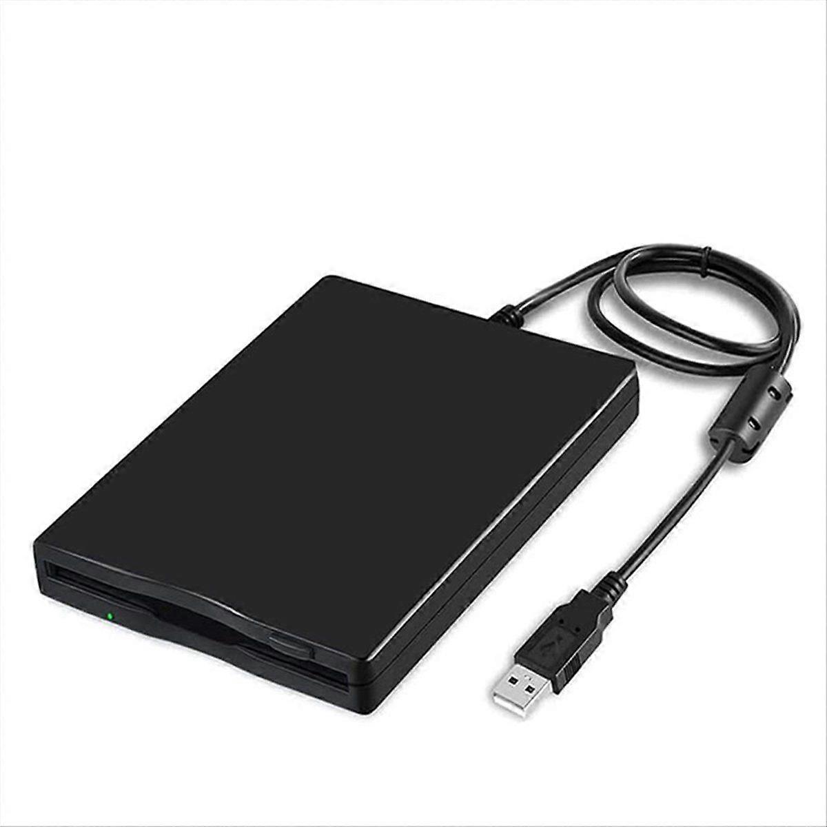 USB External Floppy Disk Reader Drive 3.5In 1.44MB FDD Diskette Drive for 10/7/8/XP/Vista PC Laptop