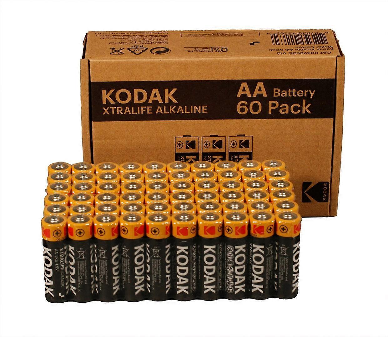 Kodak Xtralife alkáli AA elem (60 db-os kiszerelés)
