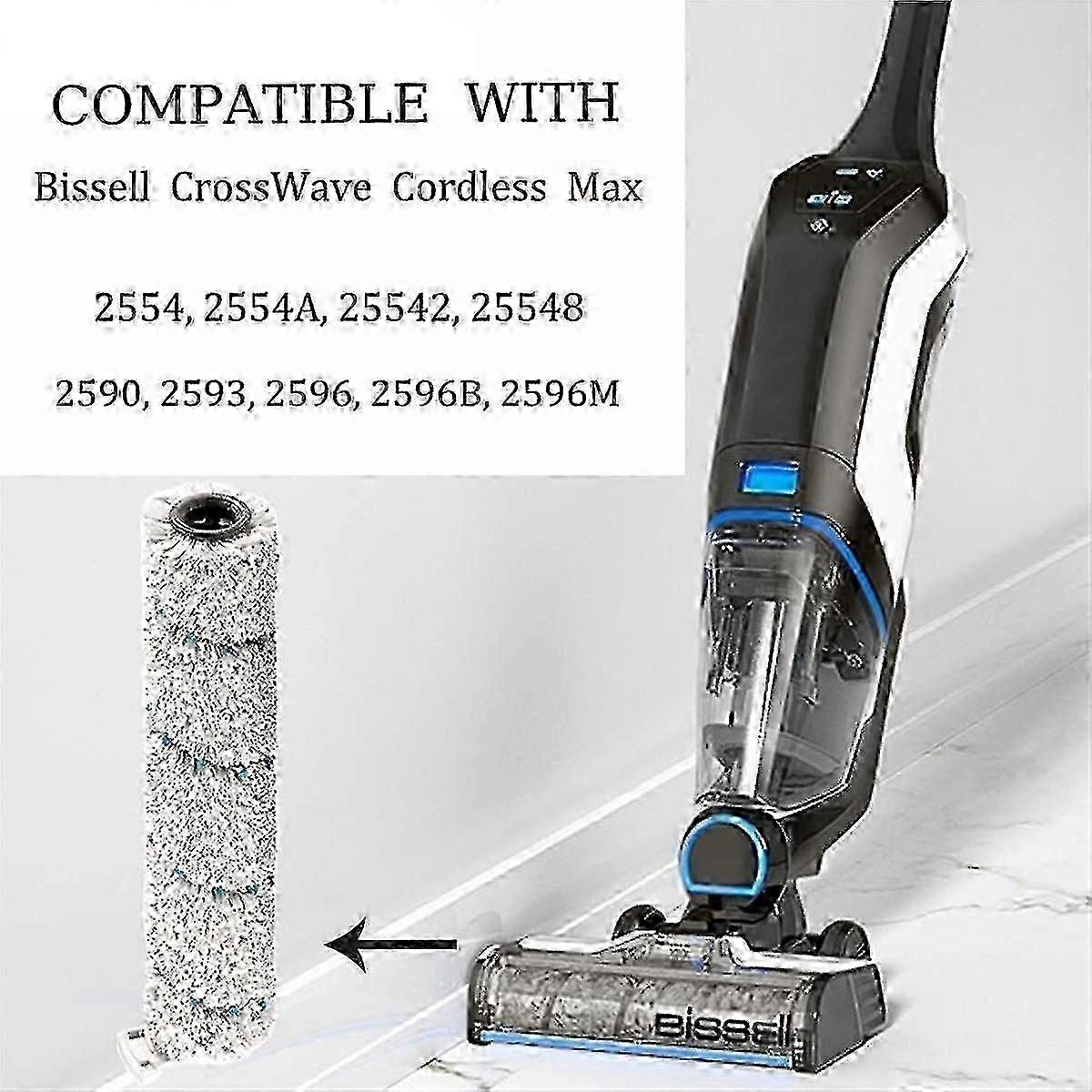 Replace Kit for CrossWave Cordless Max Series 2787 2554A, 25542, 25548, Multi-Surface Brush Rolls HEPA Filters