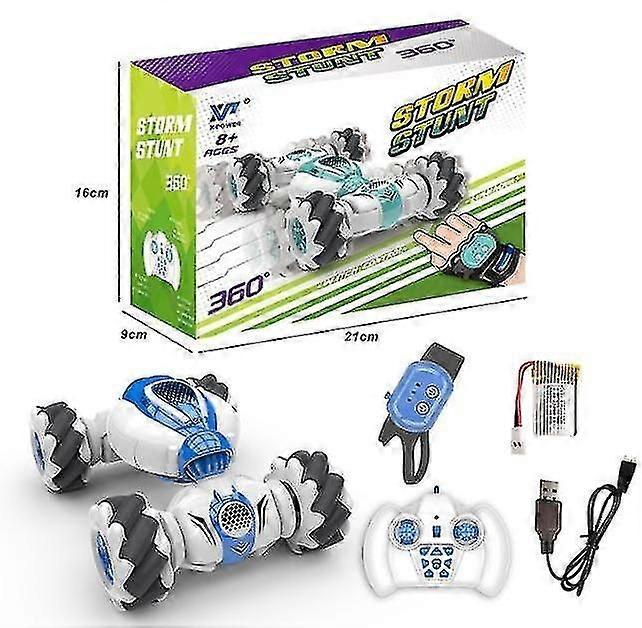 Rc Stunt Car Remote Control Watch Gesture Sensor Deformable Electric Toy Cars Kit