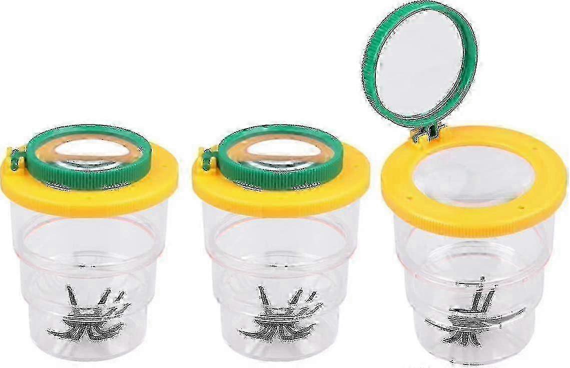 3pcs Bug Viewer, Portable Insect Observation Box Insect Cage miao4