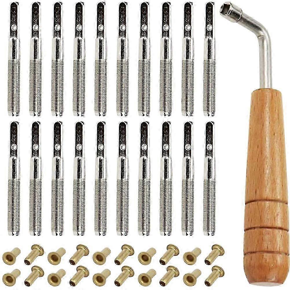 1 Set of Professional Lyre Pegs Sturdy Lyre Harp String Pegs Replacement Pegs