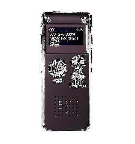 Digital Audio Recorder Usb Flash, Mp3 Player, For Lectures, Meetings, Interviews - 8Gb (Purple)