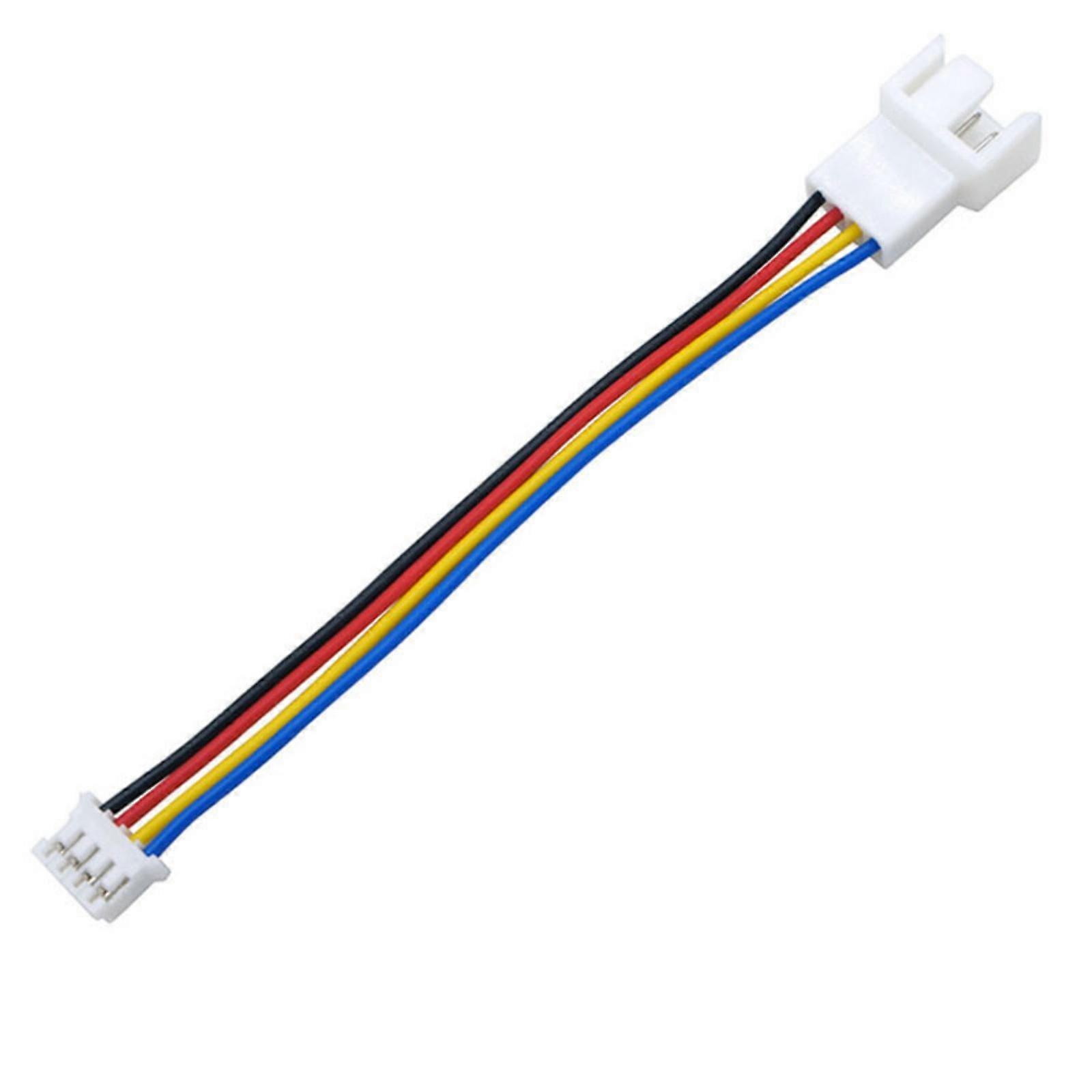 4 Pinli PWM Grafik Kartı Fan Kablosu, Otomatik RPM Ayarı için Termal Sensörlü, Çok Renkli