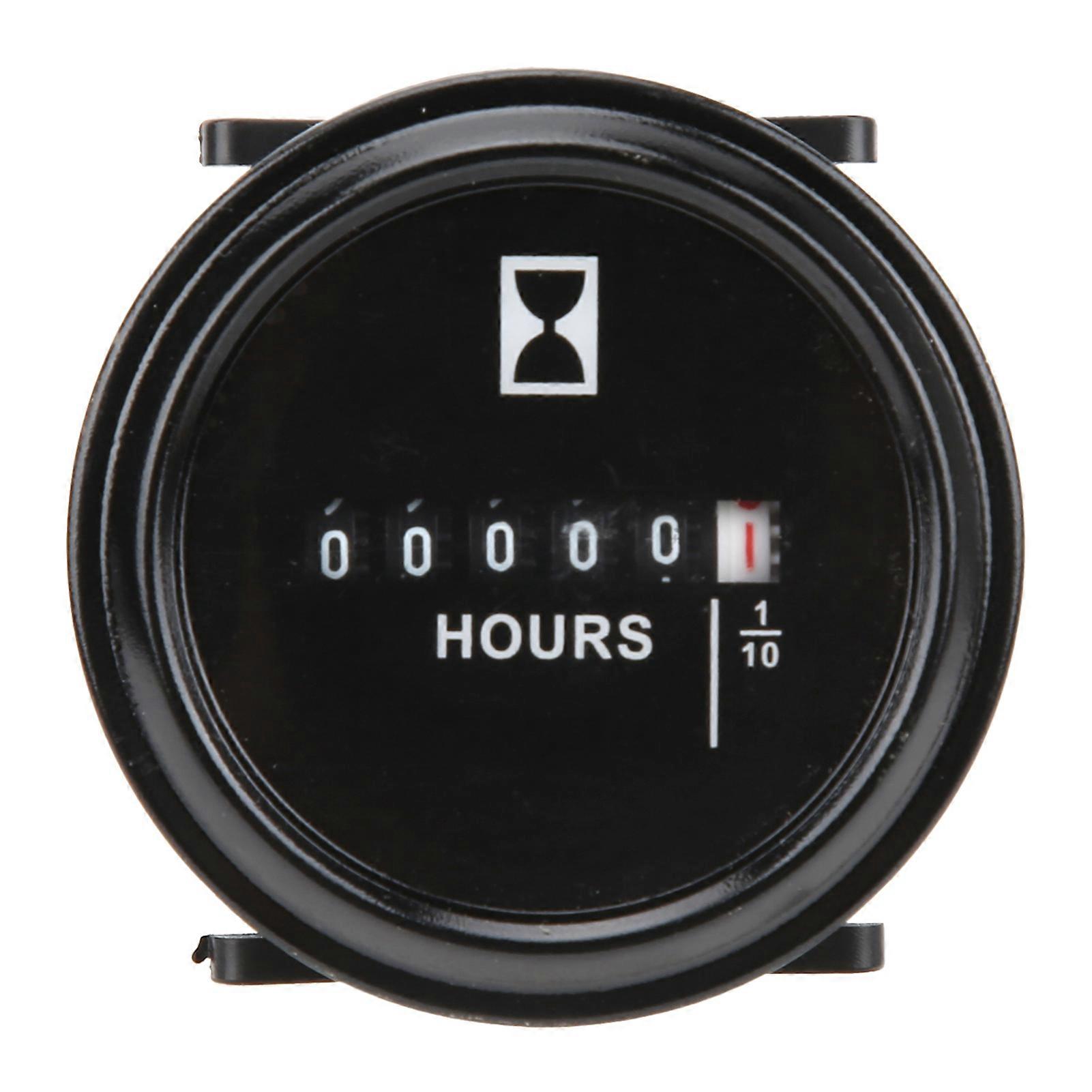 SH1 Hour Meter Quartz Hermetically Sealed MultiFunctional Industrial Hour Gauge for Ship Generator
