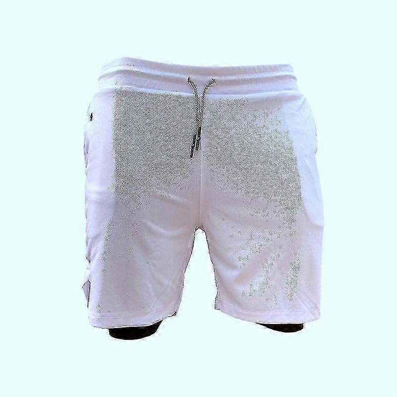 Men's 2-in-1 Quick-Dry Swim Shorts with Compression Liner, Stretchy Surf & Beach Trunks, 2 Zipper Pockets