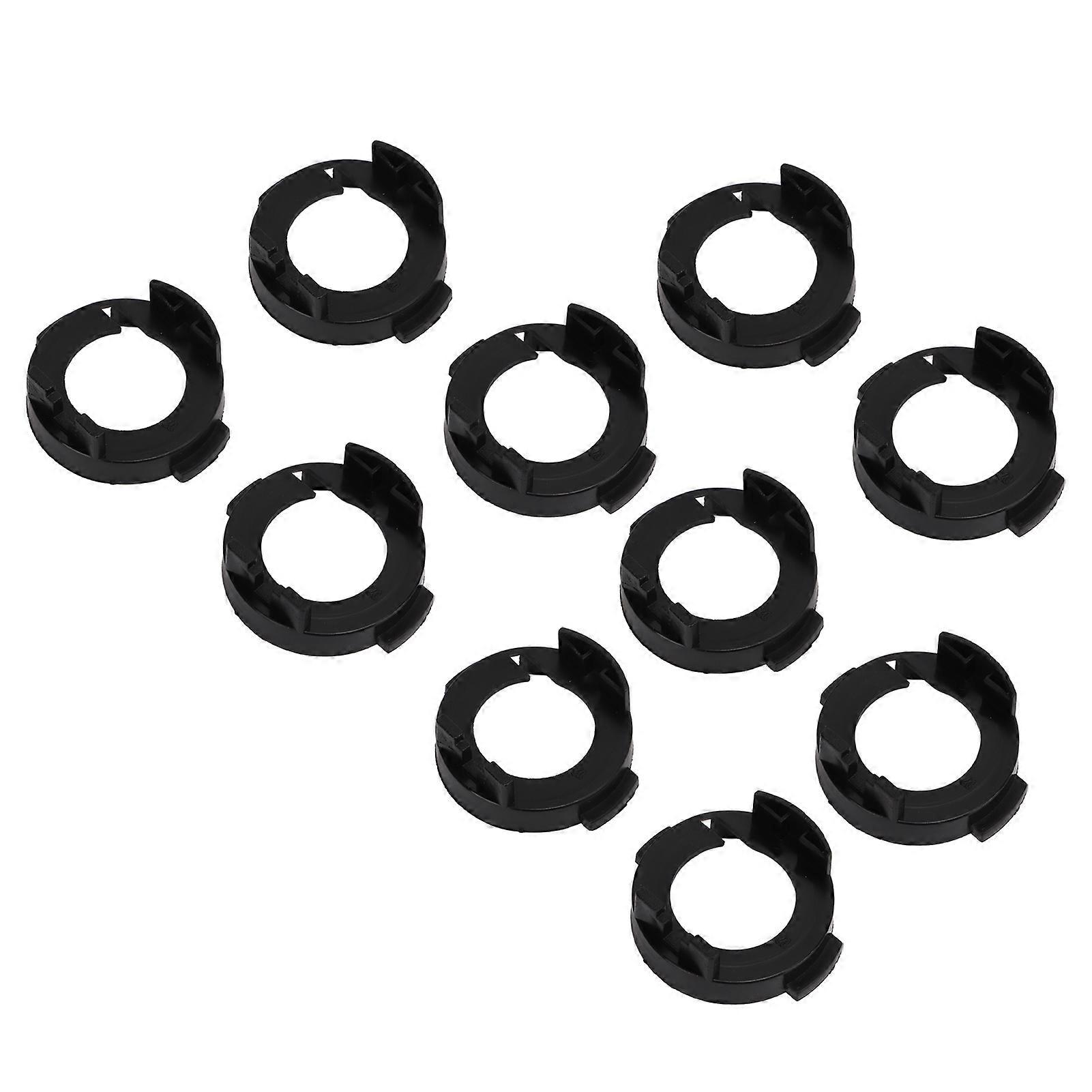 10PCS LED Headlight Base Holders Professional Design Small Volume Light Weight ABS Material Headlight Bulb Retainer