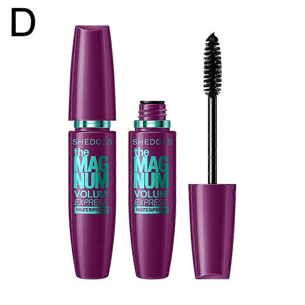 Waterproof Mascara 8ml Volumizing Lengthening Curling Smudge Proof Flake Free Easy Removal With Warm Water