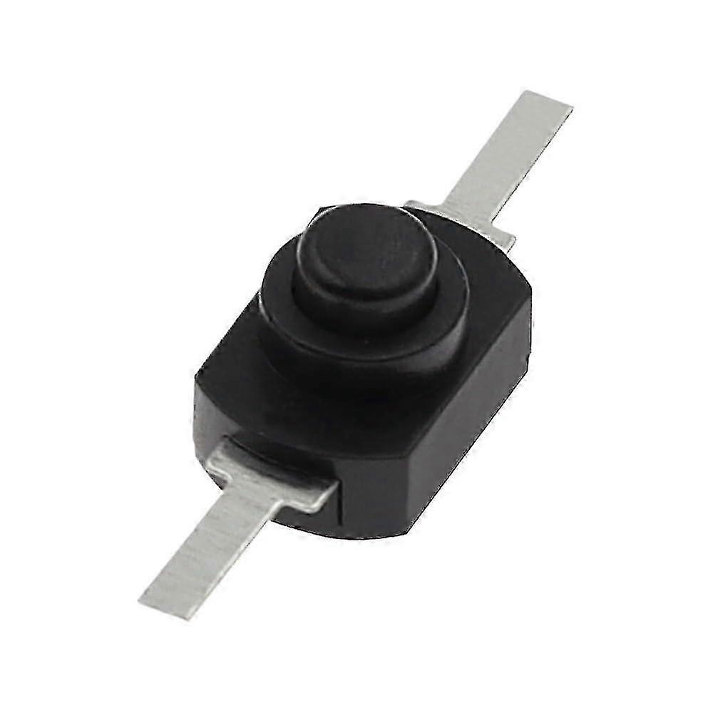 Black Push Button Switch 10 Pack - ONOFF Compatible for Flashlights
