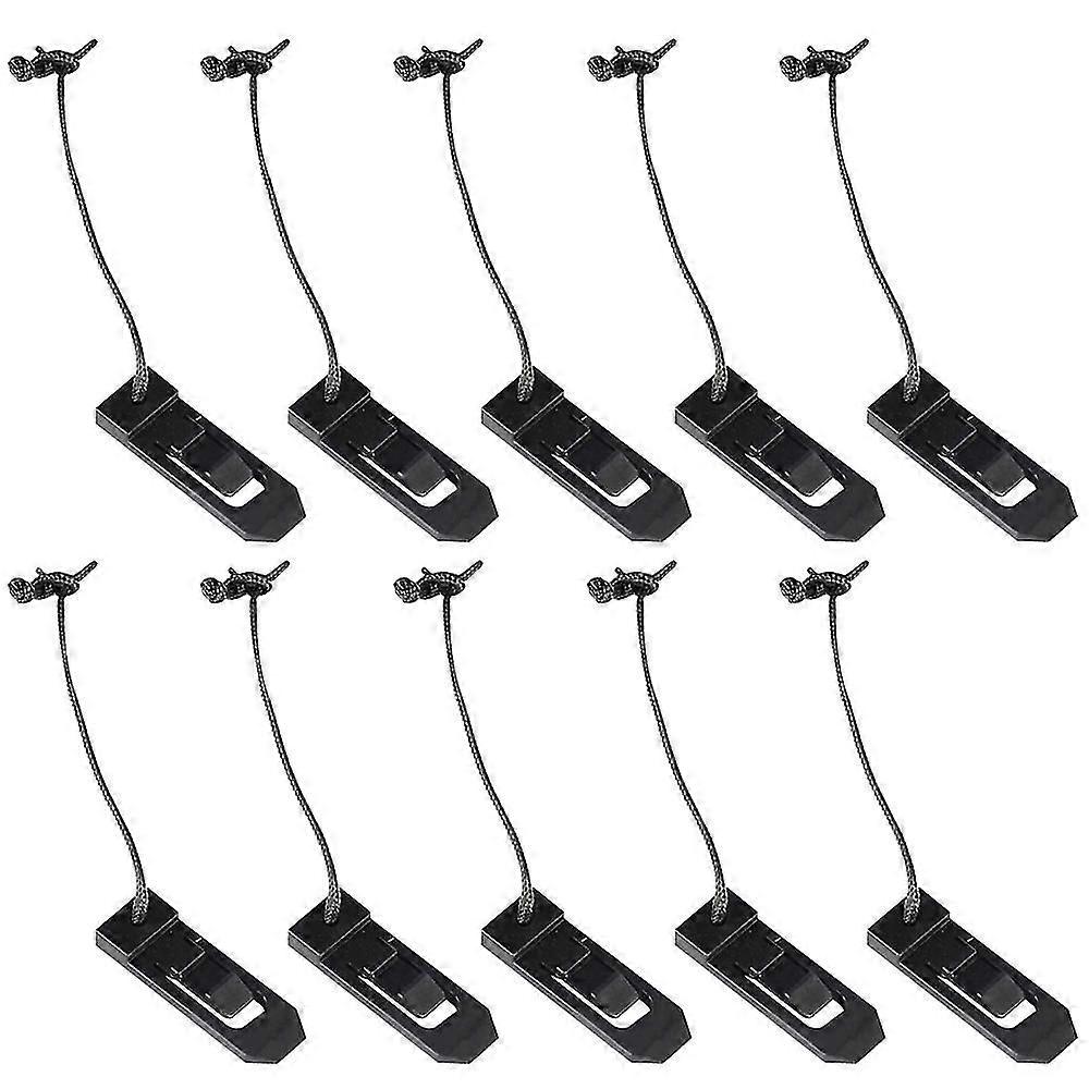 10 قطع النايلون Longboard ركوب الأمواج زعانف كليب بولت نفخ قارب المجلس زعنفة كليب اكسسوري ركوب الأمواج الوصول