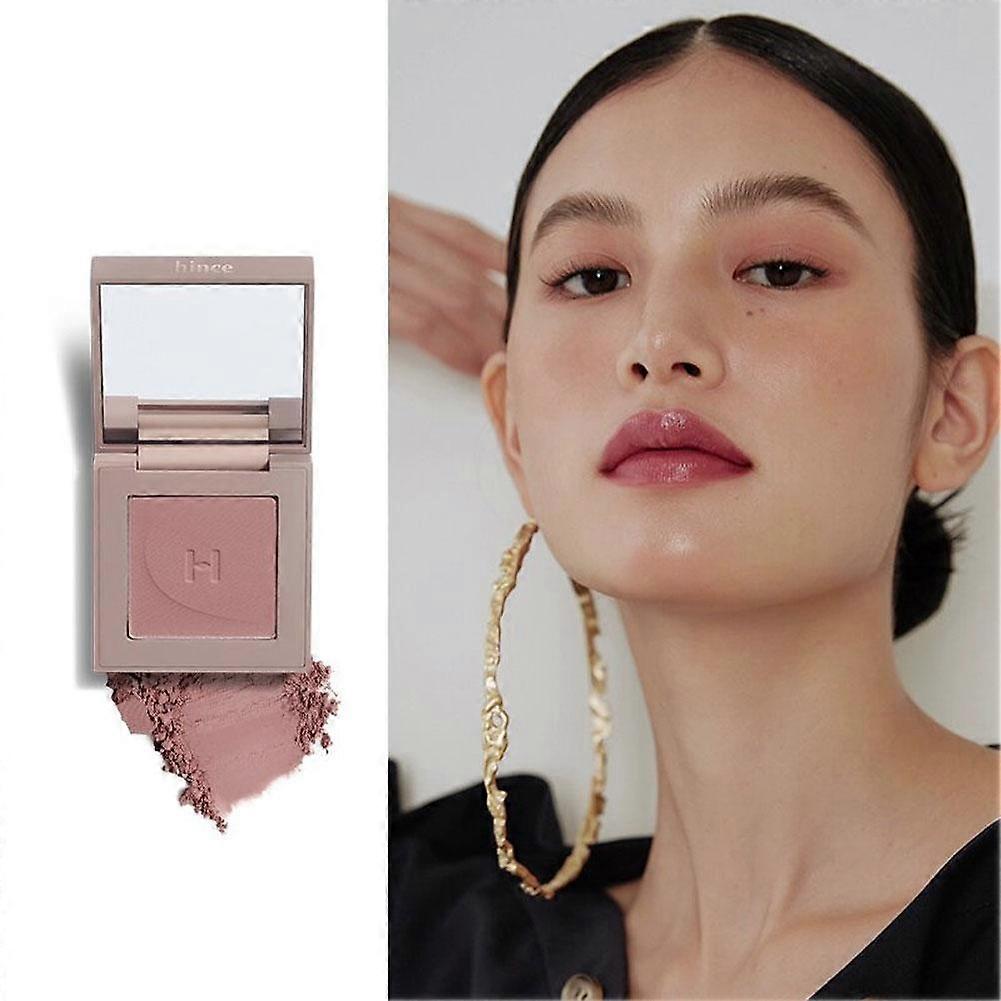 Matte Contour Monochrome Eyeshadow Highly Pigmented Long Lasting Natural Look Smooth Texture Portable Single Color Makeup For Everyday Smoky Eyes