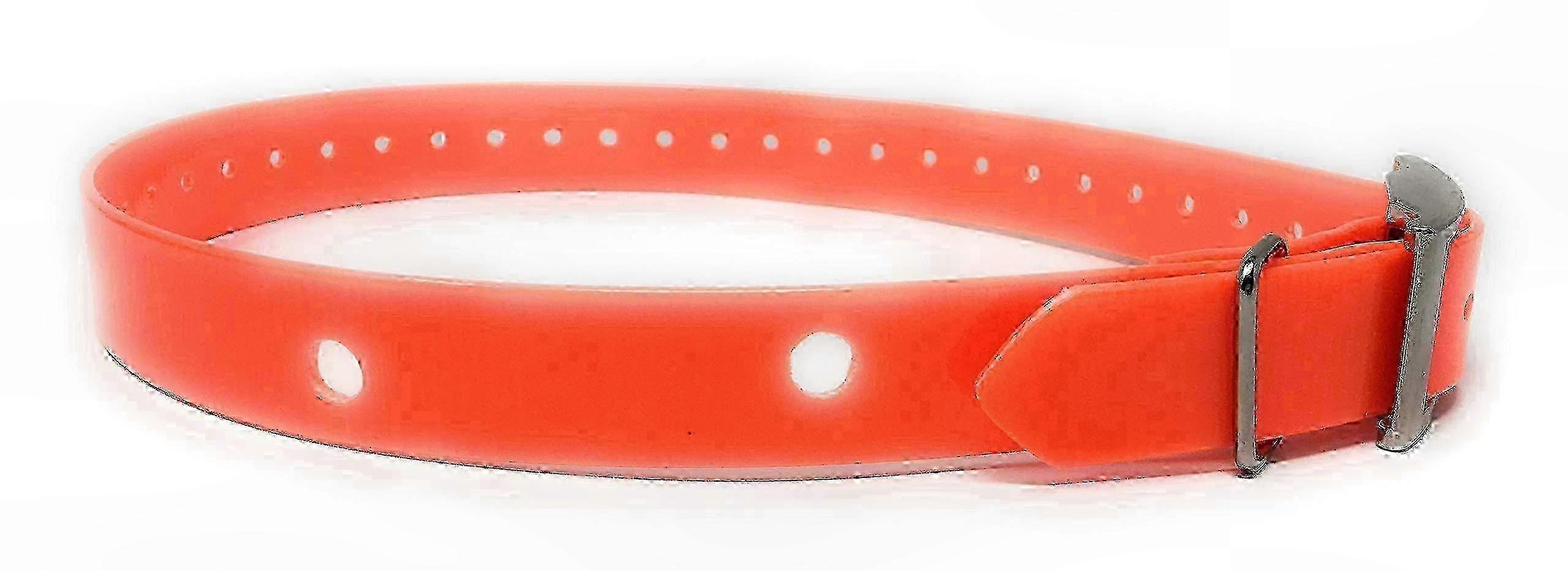 Neon Orange Replacement Collar for Astro DC40 Strap, 1 Foot Length, Durable Design
