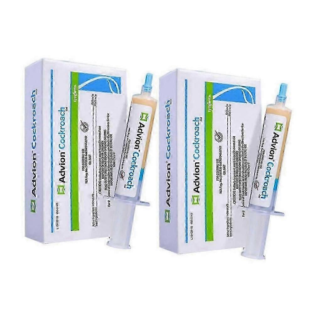 Cockroach Gel Bait Roach Control Pest Killer with Plunger Tip for Floor Kitchen