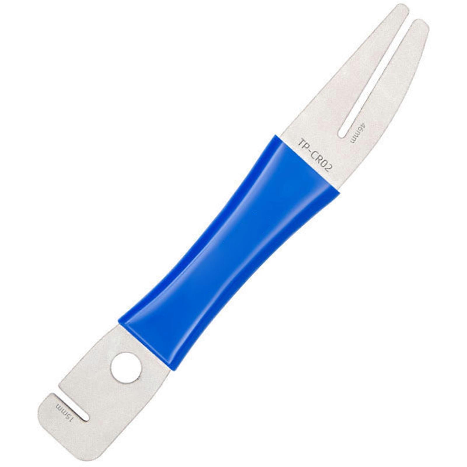 Multipurpose Bikes Brake Disc Alignment Fork Professional Stainless Tool For Smooth Braking Performances Restorations Multicolor