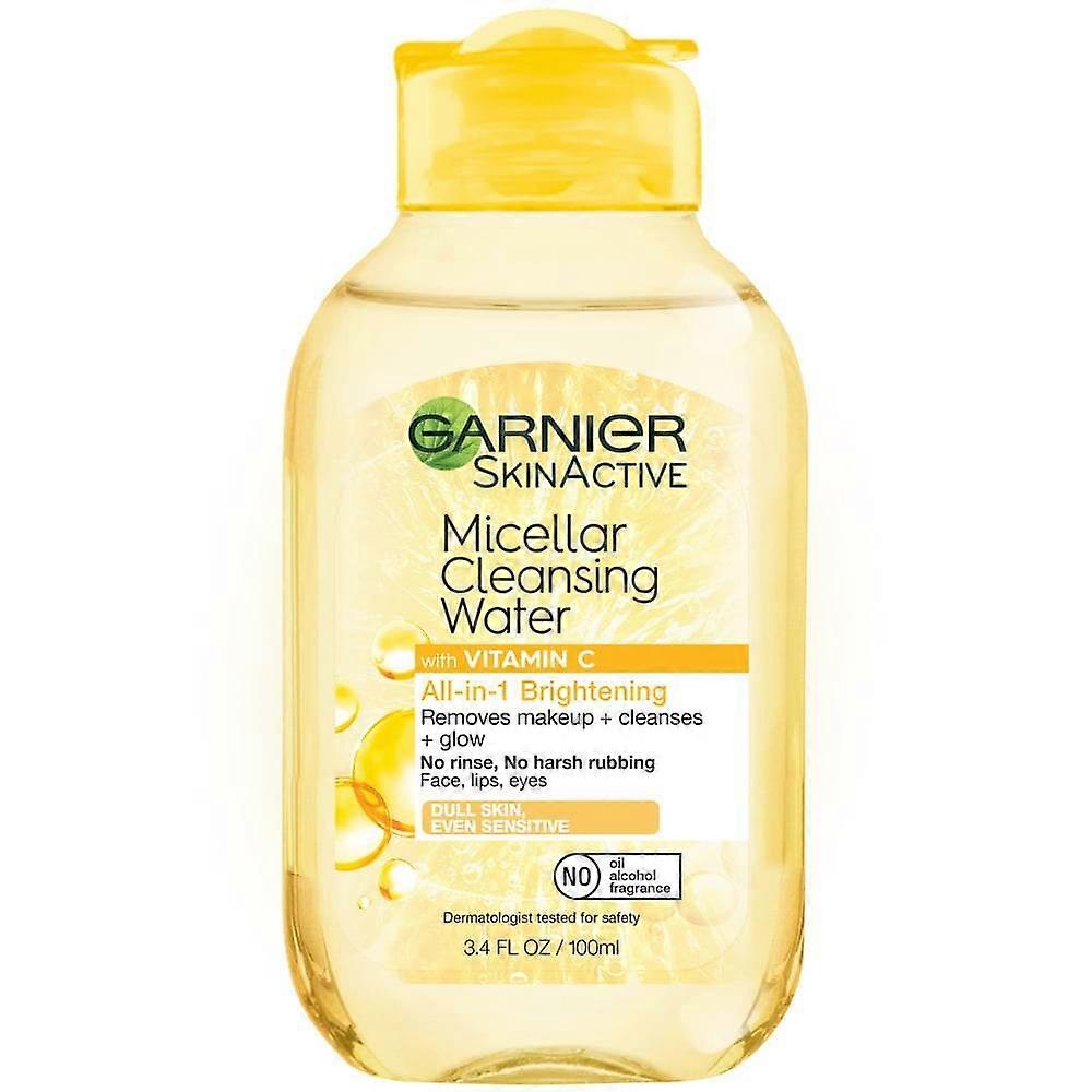 Garnier Skinactive 胶束维生素 C 洁面水，3.4 盎司