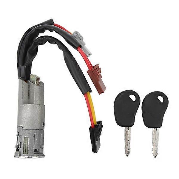 Ignition Control Rod Lock with Keys 252521 Replacement for Citroen AX Berlingo Evasion Jumpy Saxo Xantia Xsara YC