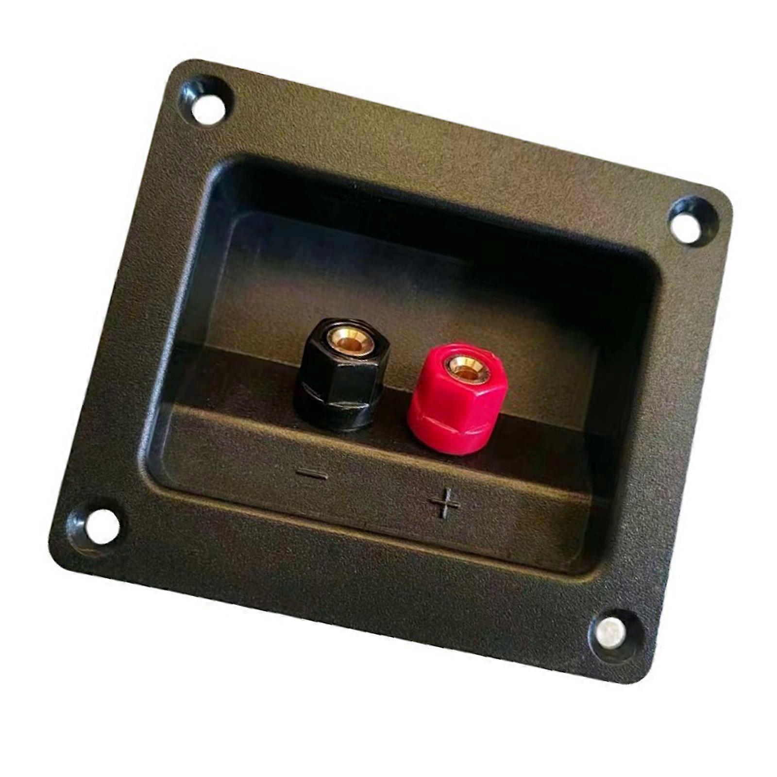 Banana Socket Speaker Terminals Speaker Connection Box Speaker Accessories Coppers Junction Clip Square Junction Box Multicolor