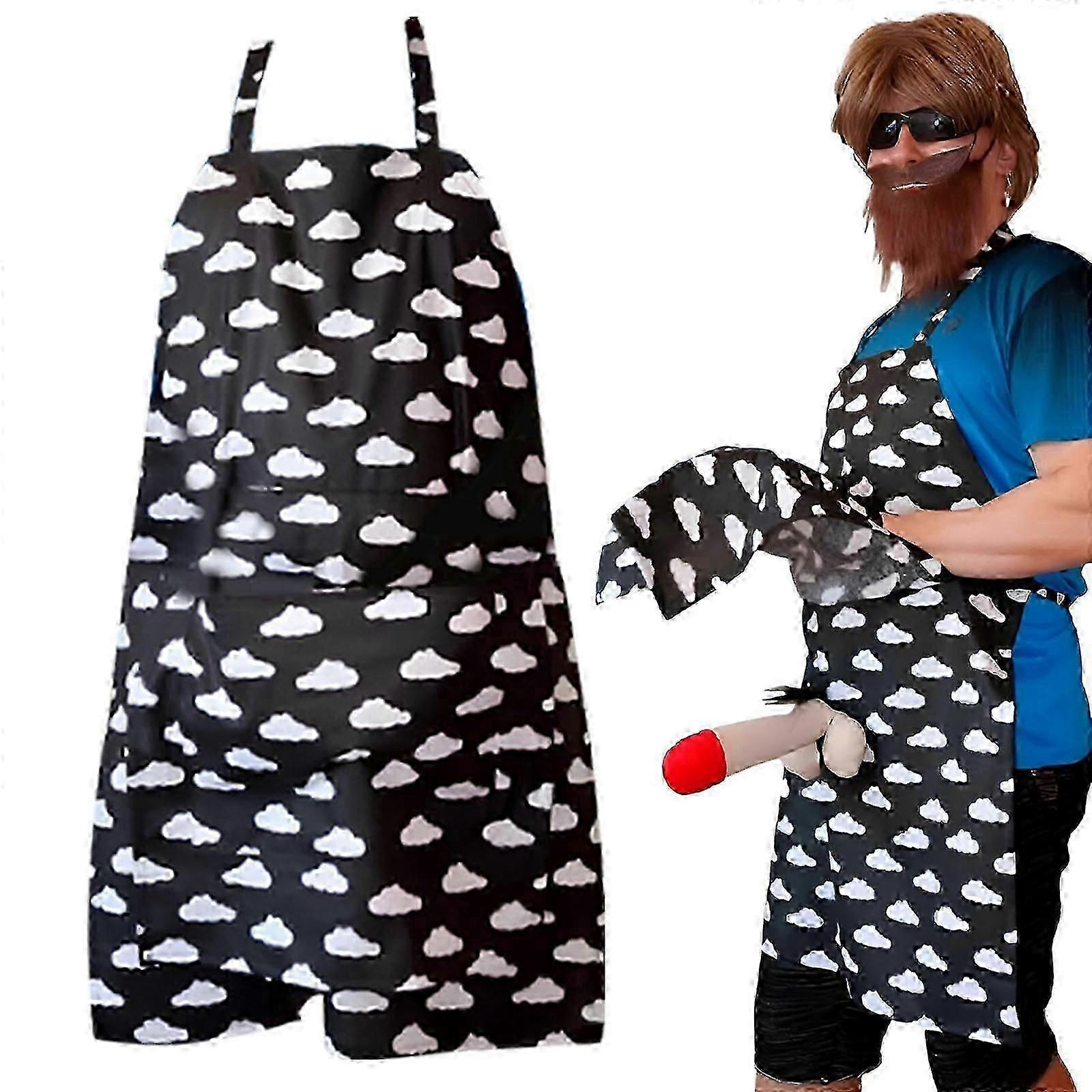 The Ultimate Apron Funny With Penisunder Hiding In The Pocket Funny Cooking Grilling Aprons