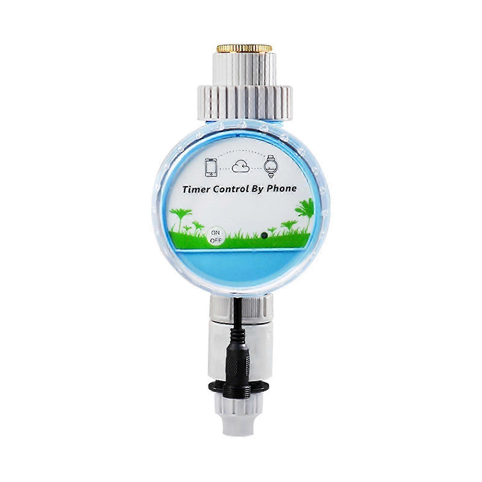 w Remote WiFi & Bluetooth Irrigation Timer for Easy Plant Watering