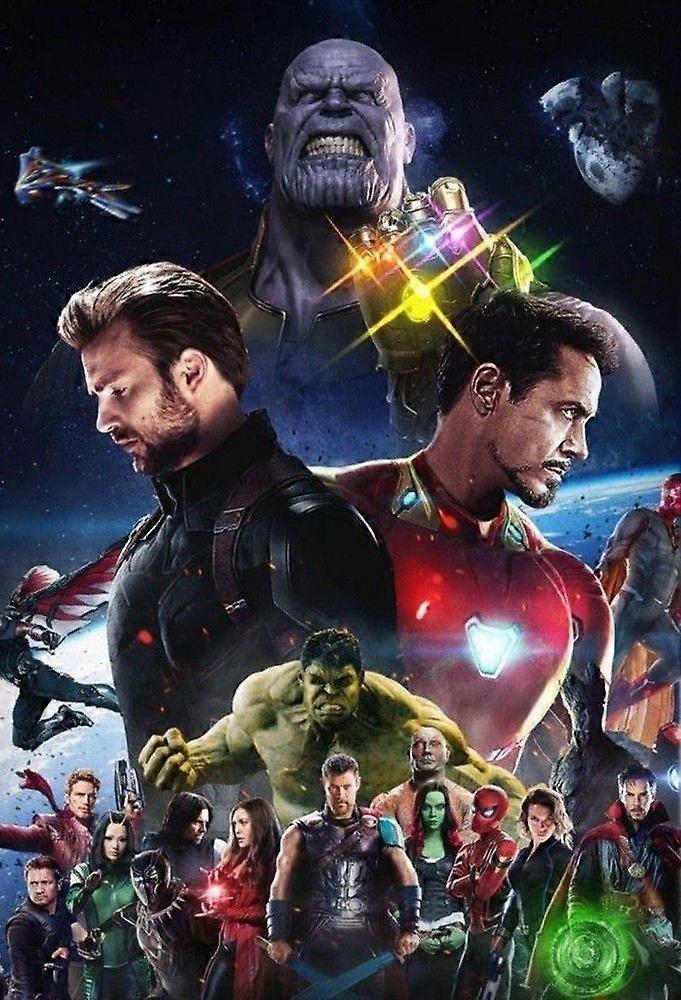 Avengers Infinity War 2018 (24)Jigsaw Puzzle Brain Teaser EB 6866