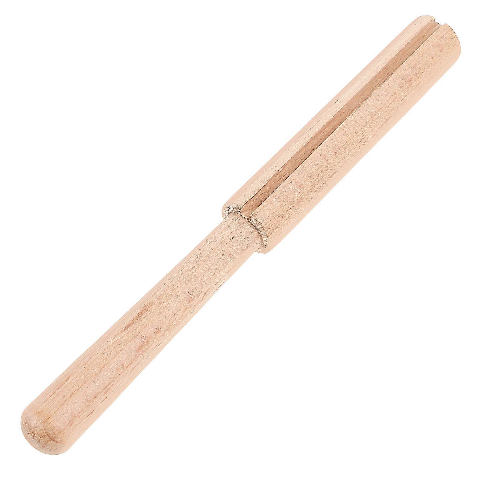 Wooden Yarn Cutter Stick Tool for Accurate Thread Cutting Projects