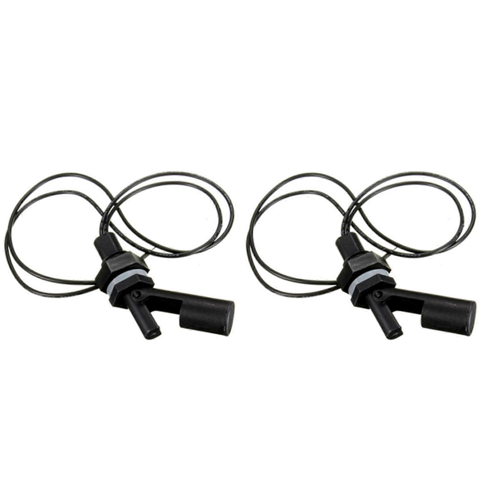 2X Tank Pool Horizontal Water Level Float Switch Liquid Level Sensor Ball - 12V 220V 10W