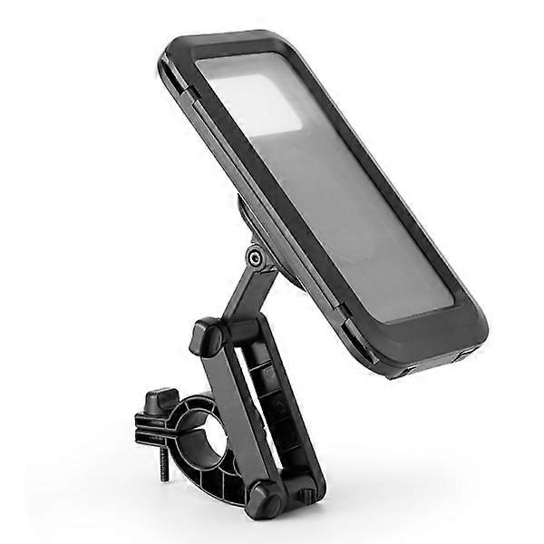 Waterproof mobile phone holder for bicycle/motorcycle/scooter, rotatable