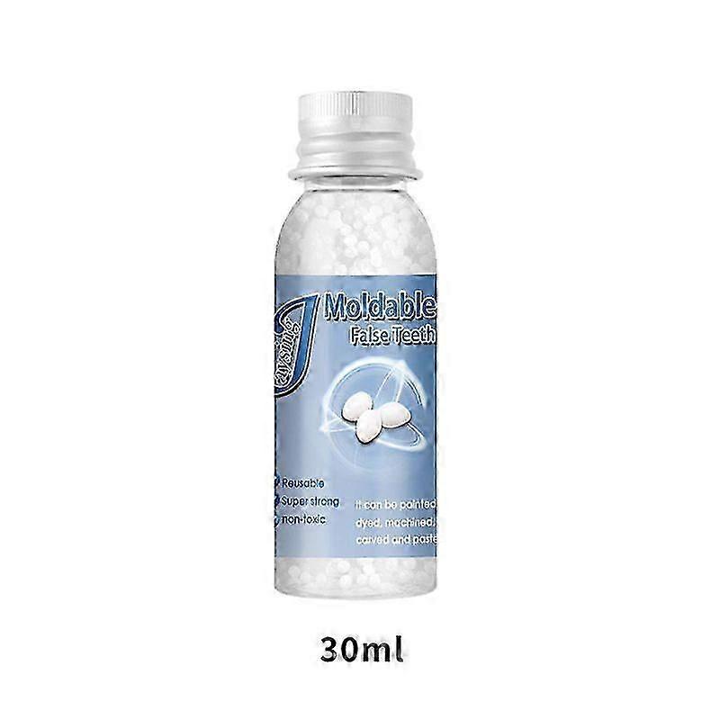 Moldable Dental Filling Gel (30ml) - Temporary Tooth Repair, Whitening & Cavity Adhesive, Custom Fit, Easy to Use, Durable, Perfect for Broken Teeth &