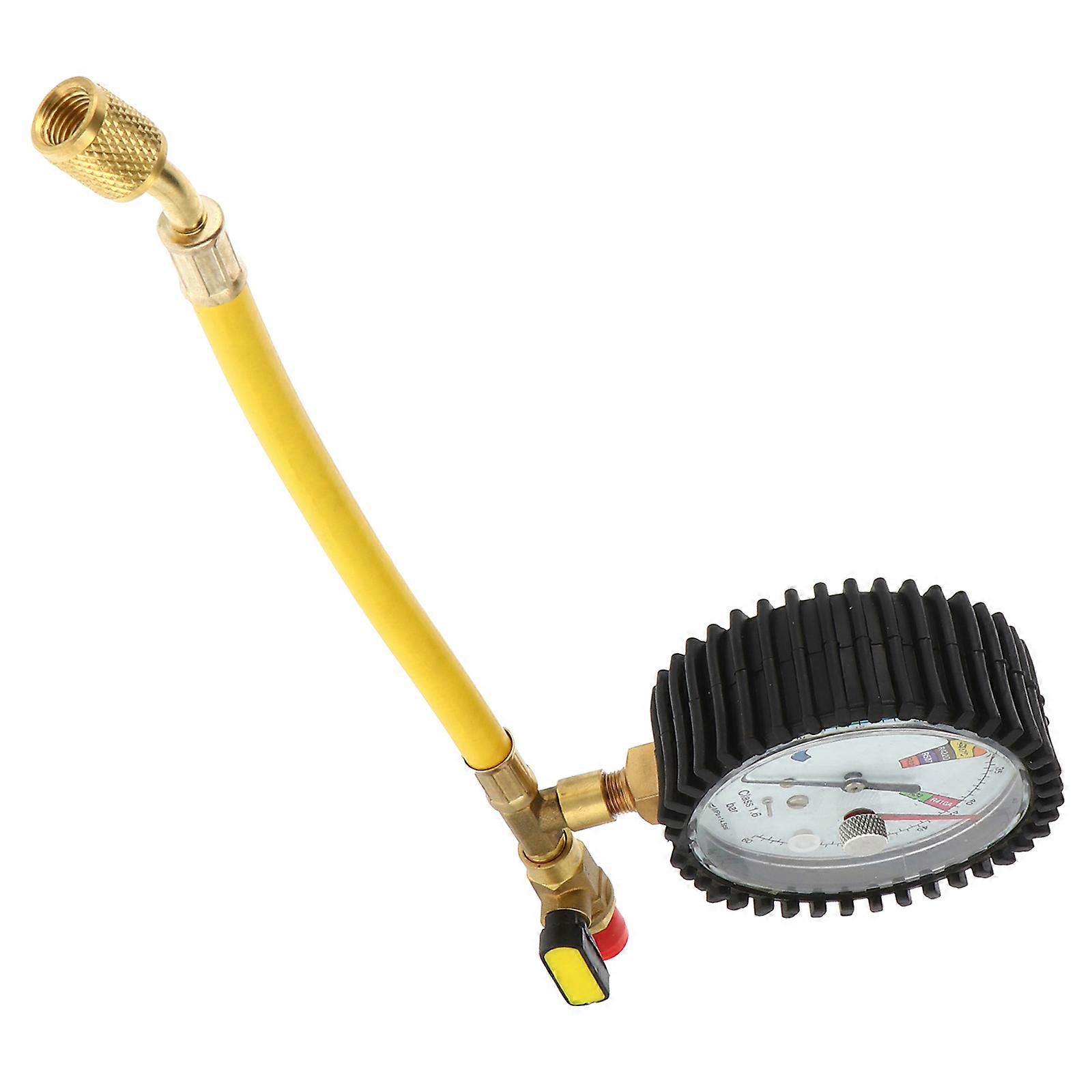 Kvävetrycksmätare Luftkonditionering Kyltestbord