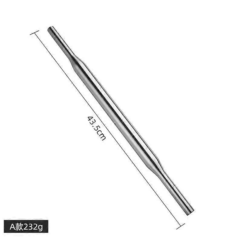 304 Stainless Steel Rolling Pin Baking Tool Household Rolling Pin for Rolling Dumpling Wrappers, Non-stick Flour Kneading Pin