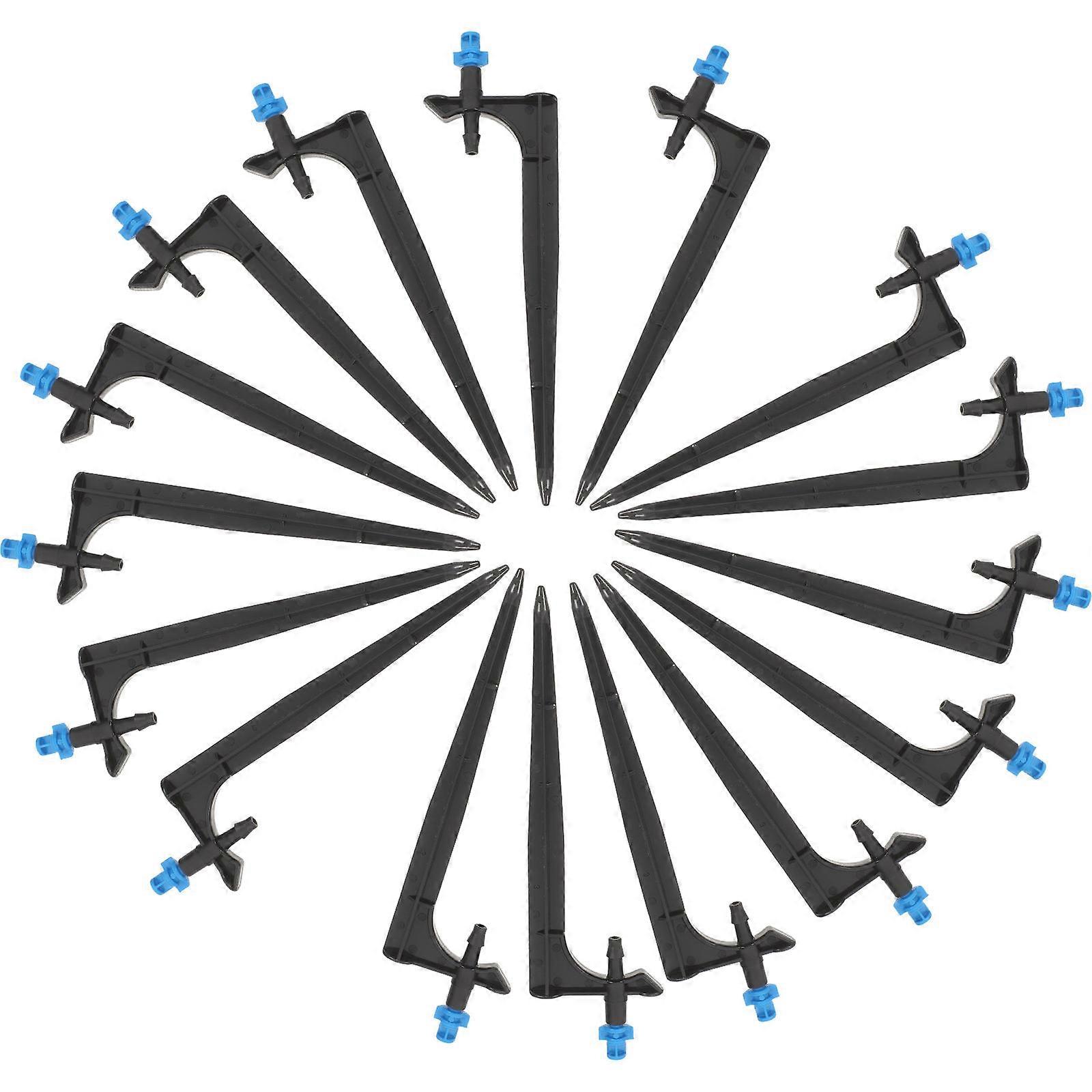 Garden Blue Folded Atomization Sprinkler Heads for Drip Irrigation 20Pcs