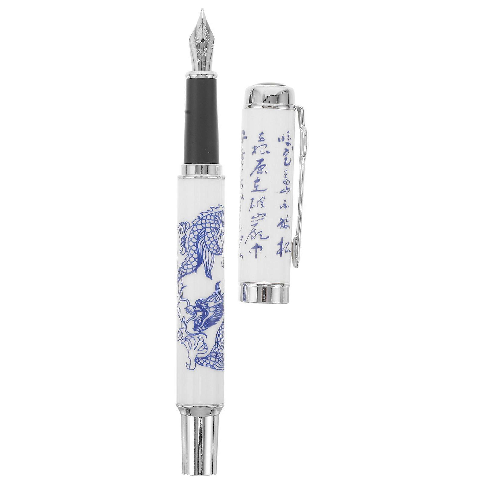 Multi Ceramic Fountain Pens for Artistic Drawing with Durable Nibs 3Pcs