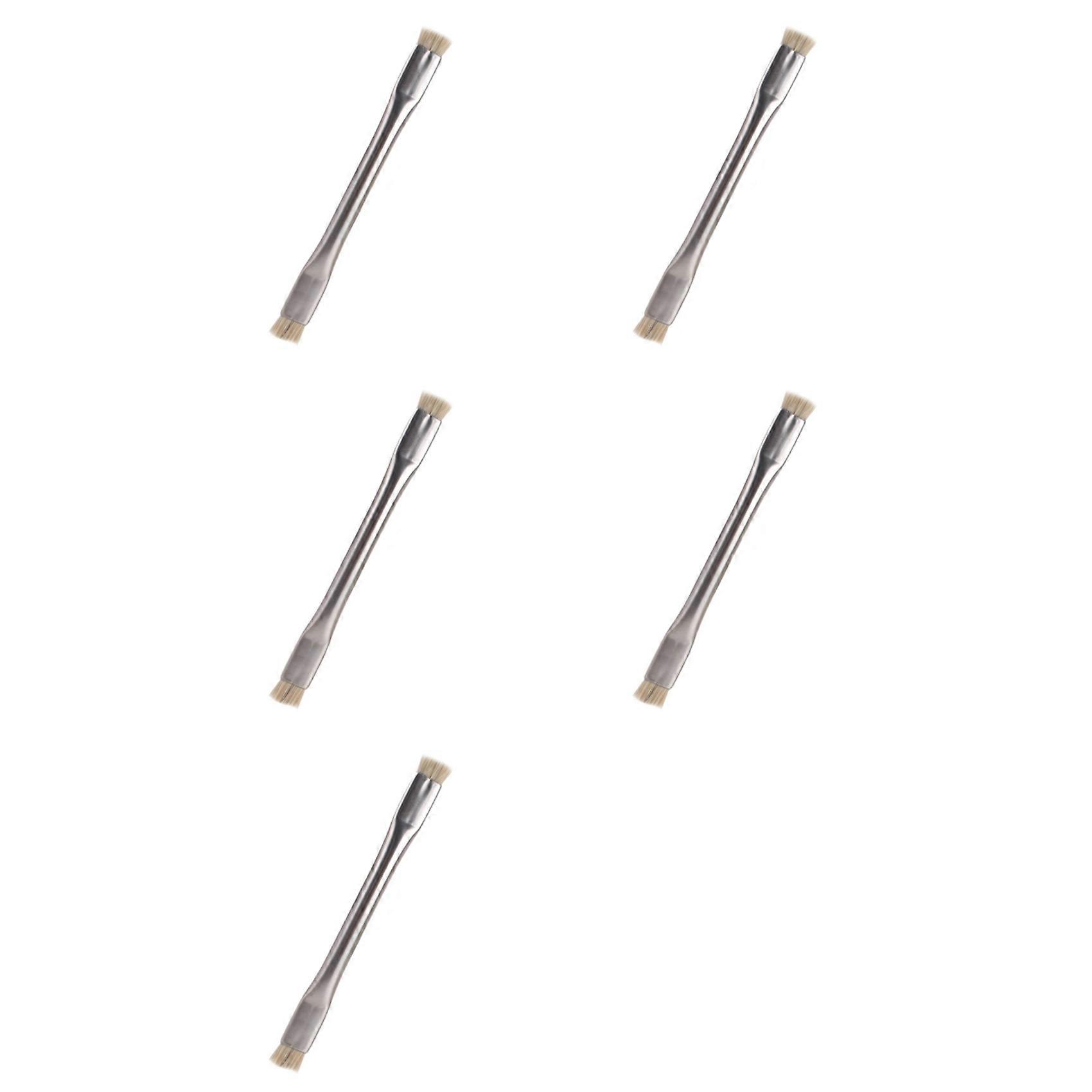 5Pcs Anti-Static Brush ESD Safe Motherboard Cleaning Tools ESD Safety Brush for Mobile Phone PCB Electronic Repair Tools