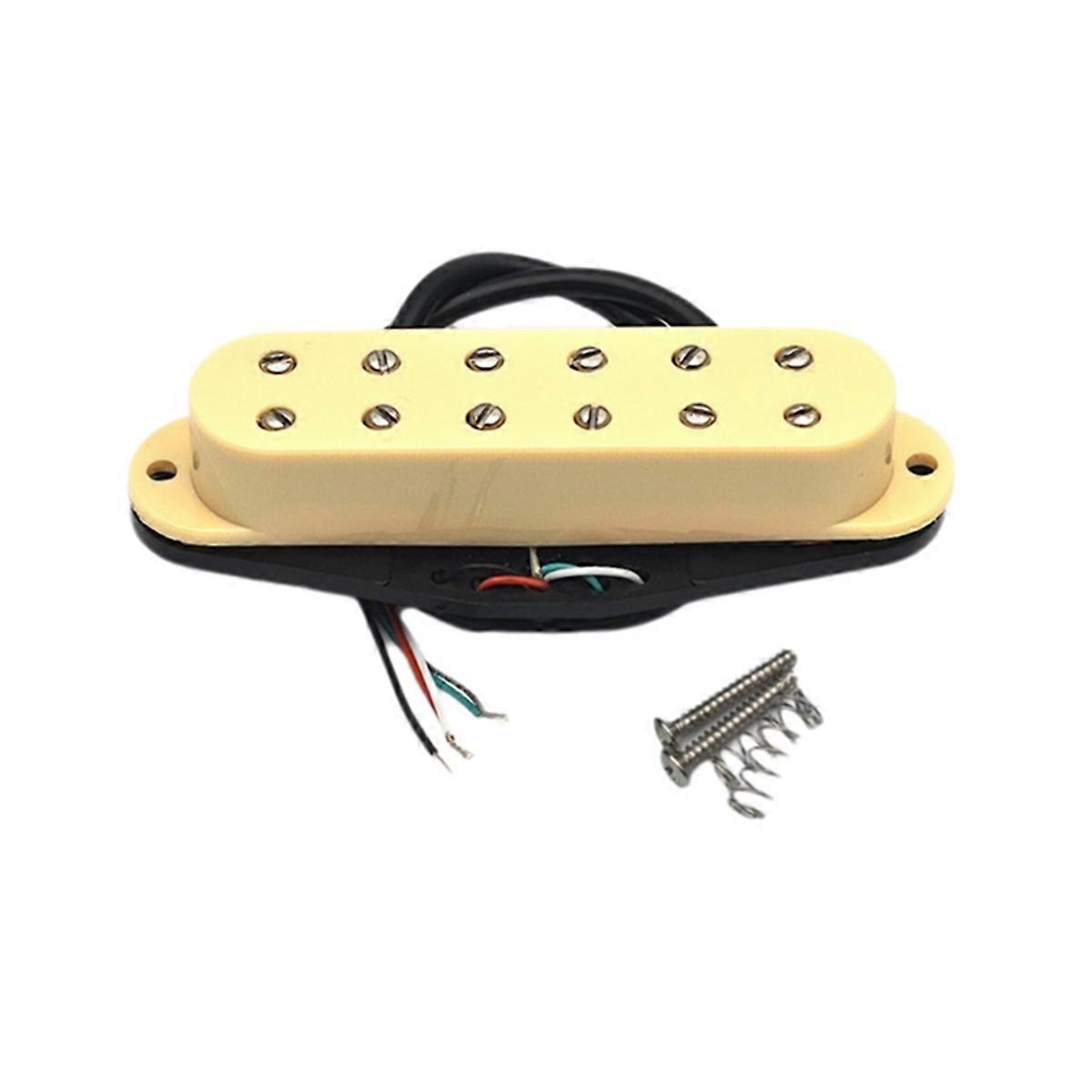 Single Pickup Mini 12 Point Pickup Small Double Track Pickup Yellow