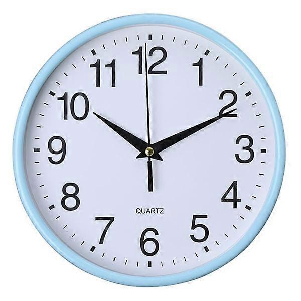 Wall clock Quartz clock BLUE Blue