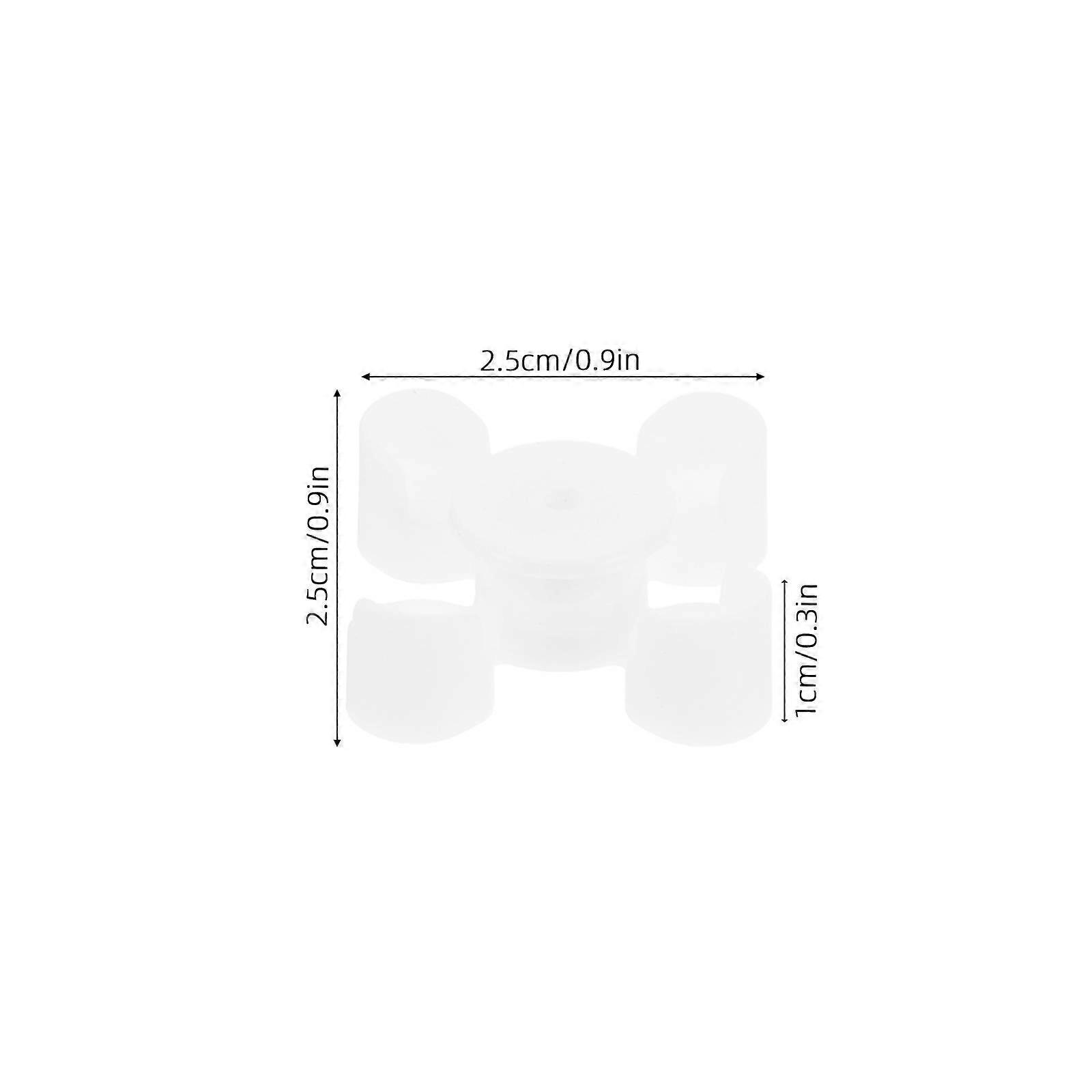 Miniature Dollhouse Furniture 1:100 Scale Architectural Table And Chair Model For Diy Scene Building White 2.50X2.50X1.00CM Scale Modeling 4 Sets