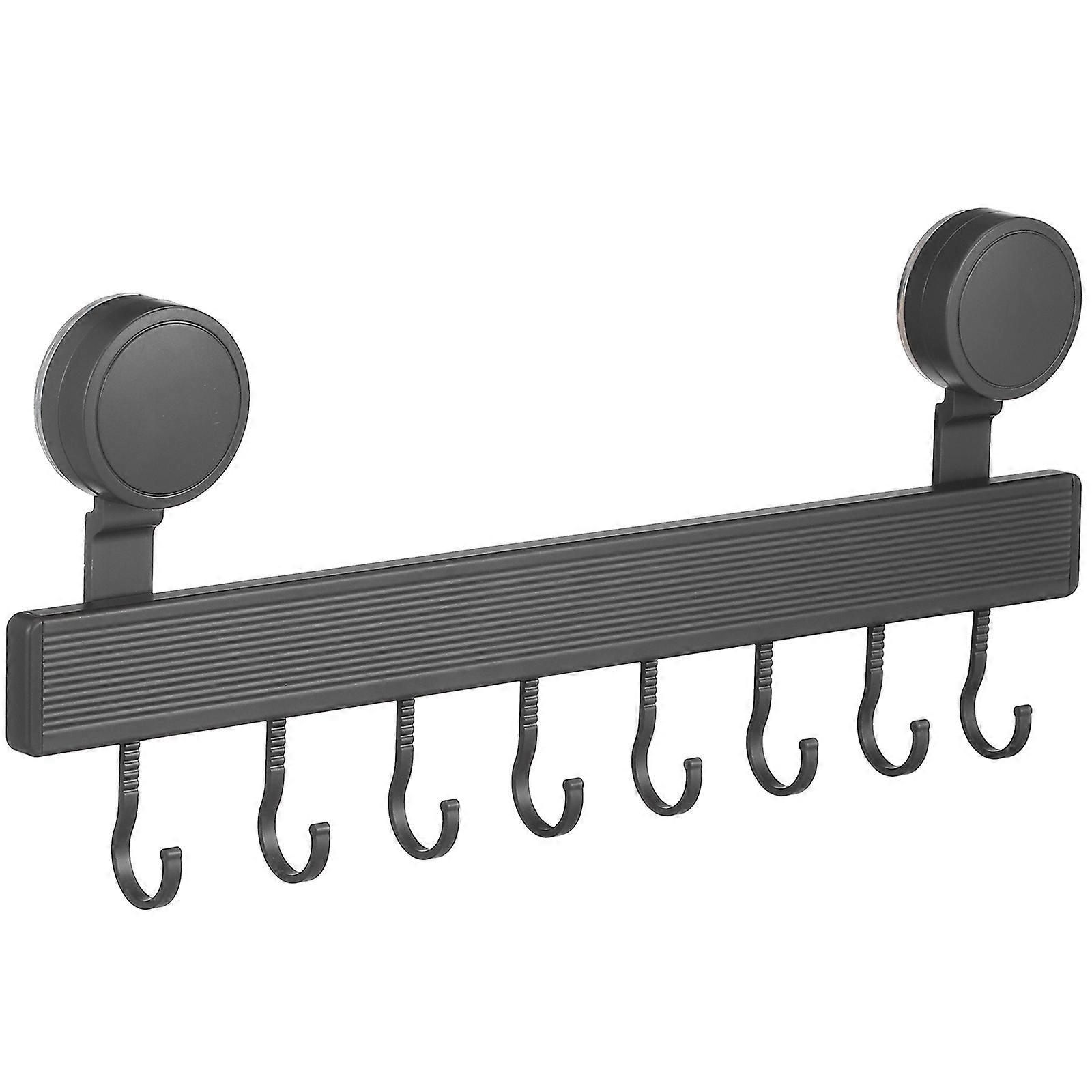 Kitchen Suction Cup Rack Hooks for Storage 8 Hooks Heavy Duty