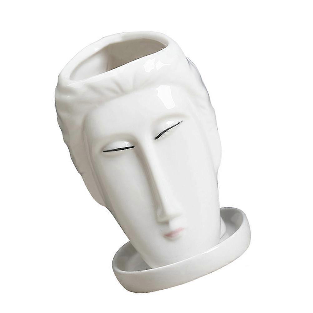 Creative Human Planter Ceramic for Home Gardening Decoration